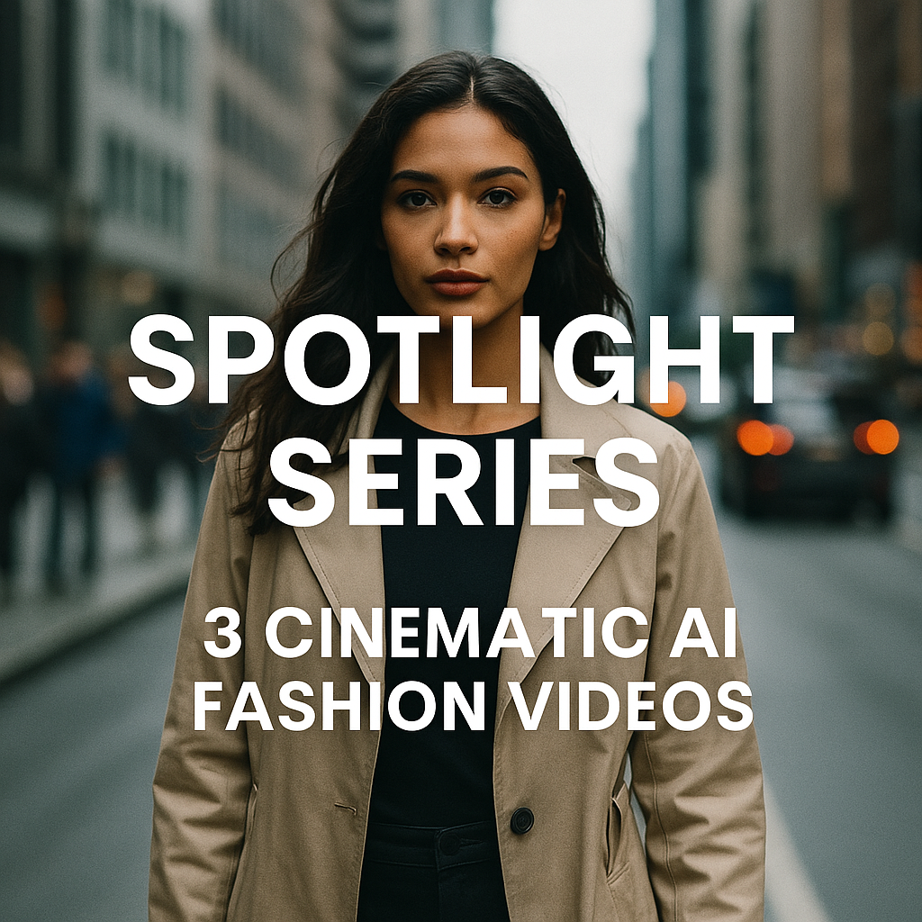 Ecomafy creates outstanding AI generated cinematic videos for your fashion brand.
