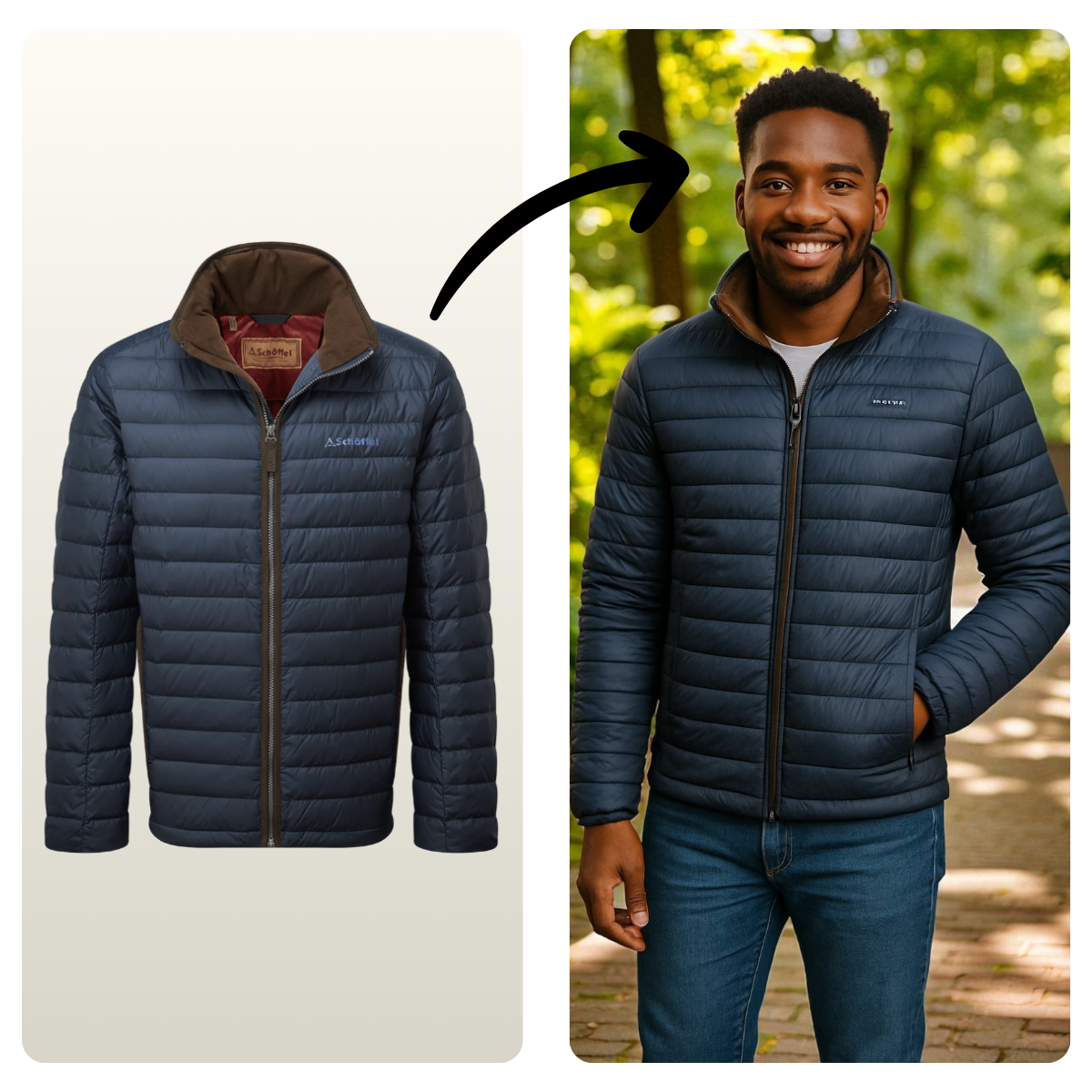 Ecomafy Starter Image Pack - 5 Pro AI Model Images for your ecommerce fashion products.